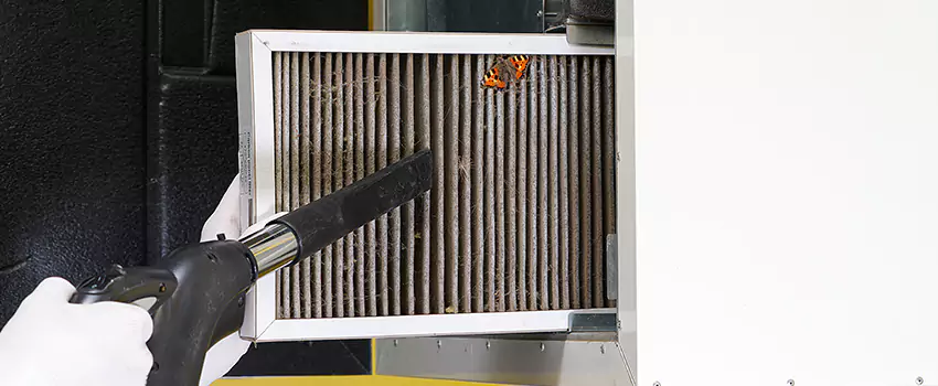 Clogged Air Duct Cleaning Process in Rialto, CA