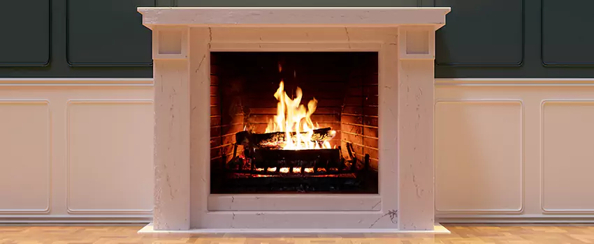 Decorative Electric Fireplace Installation in Rialto, California