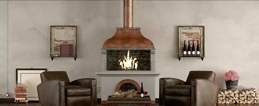 Thelin Hearth Products Providence Pellet Insert Fireplace Installation in Rialto, CA