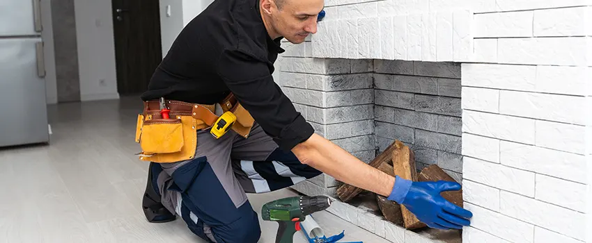 Fireplace Damaged Damper Frame Repair Services in Rialto, California