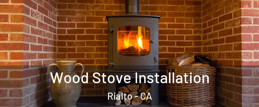  Wood Stove Installation Rialto - CA